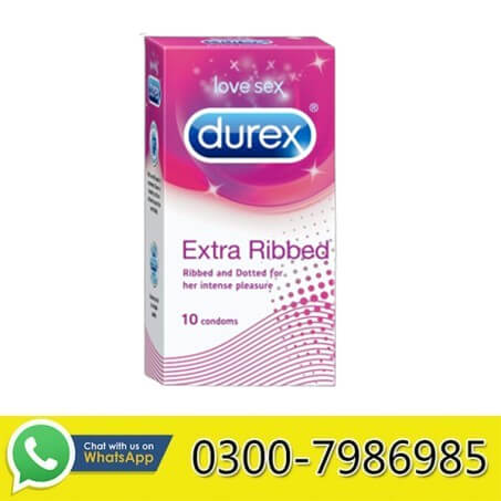 BDurex Extra Ribbed Condom in Pakistan