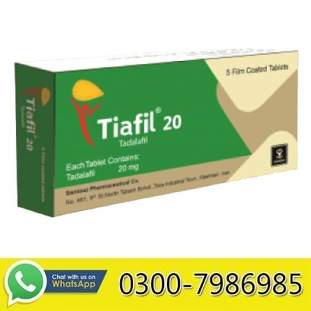 BTiafil Tadalafil 20mg 5 Tablets in Pakistan
