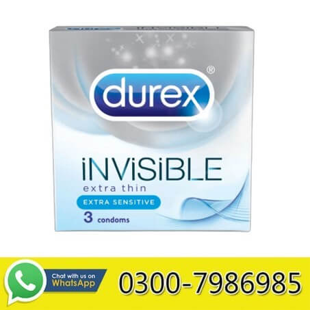 BDurex Invisible Extra Thin Condom in Pakistan